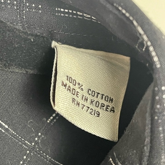 Pronto Uomo Mens Black Check Print Long Sleeve Shirt Size XXL - Picture 2 of 12